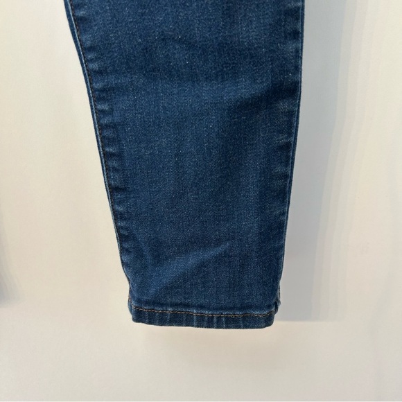 Eileen Fisher Organic Denim Skinny Jeans, Sz 4P, Petite, Dark Wash Stretch - Picture 4 of 10